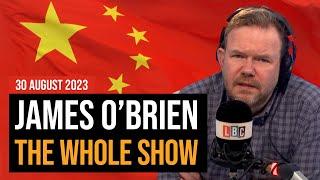 China, Prince Andrew and the church | James O'Brien - The Whole Show