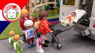 Playmobil filmpje Nederlands Anna in de ambulance - Familie Huizer