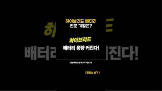 하이브리드 배터리 잘만드는 기업은?
