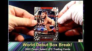 World Debut Box Break | 2022 Panini Select UFC Trading Cards