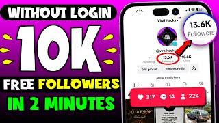 How to Get Free Tiktok followers in 2024 - How to Increase Tiktok Followers - Free TikTok Followers