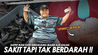 TOTAL EKOR BEDA TIPIS !! IKAN HAMPIR SATU KERANJANG FULL PAKE OPBRUT || Am#489