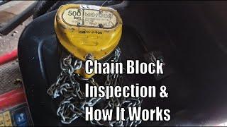 Manual Chain Hoist Block, How Does It Work, Inspection & Repair