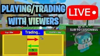 LIVEGrinding for GUMMYBALLER and playing with viewers | Roblox Bee Swarm Simulator