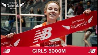 Girls 5000m - New Balance Nationals Indoor 2025