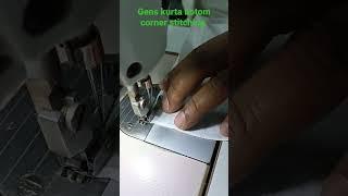How to men's kurta botom point stitching ||