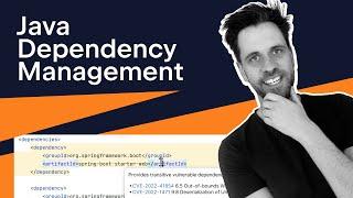 How To Approach Dependency Management in Java