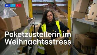 Post im Weihnachtsstress – Wie ist es als Paketzustellerin kurz vor den Feiertagen? | RTL WEST