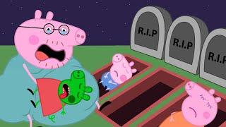 Peppa Zombie Invasion in the Pig City! What Happened? | Peppa Pig Funny Animation