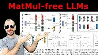 Scalable MatMul-free Language Modeling (Paper Explained)