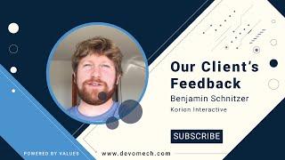 Client Testimonial | Benjamin Schnitzer | Korion Interactive | Reviews