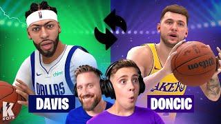 Dad vs Son in NBA 2K25: Luca vs AD Trade Face-Off!