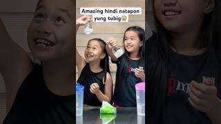 Ang galing hindi natapon yung tubig #tiktoktrends #annicatamo