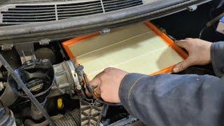 How to replace Air Filter on Ford Transit/Tourneo Custom