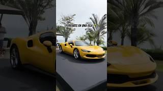 2 Ferraris en una isla en 