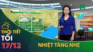 Khu vực Bắc Bộ, nền nhiệt tăng nhẹ| VTC14