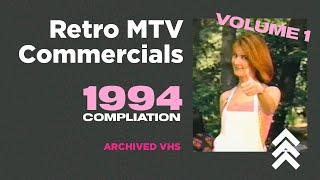 1994 Retro MTV Commercials Compilation