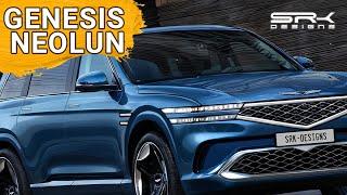 2025 Genesis Neolun GV90 SUV - Digital Concept Art | SRK Designs