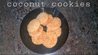 Coconut cookies recipe  homecooking&baking
