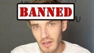 PewDiePie - I'M BANNED - Pewdiepie Response - Deleted Fiverr Video - Reupload