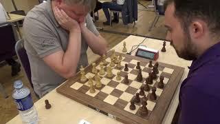 Maneuvering knights in Ruy Lopez against Black king, Shirov - Chigaev, Blitz chess