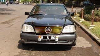 Mercedes Benz, W124 coupe, 300 CE, Indonesia. Some features showed.
