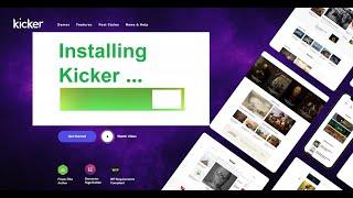 Kicker WordPress Theme Installation: Theme, Child Theme, Plugins, Demo Content