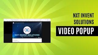 Mastering Pop-Up Videos for Developers: Elevate Your User Interface || Nxt Invent Solutions