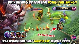 DIMANA PUN PERANG SELALU ADA MARTIS!! Pola ROTASI & BUILD EXPLANER Yg TEPAT BEST BUILD MARTIS MLLB