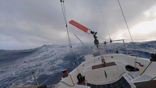 Knockdown! Solo Sailor Simon Curwen: Onboard footage from Hobart to Chile