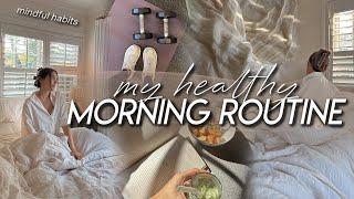 MY HEALTHY MORNING ROUTINE | mindful, productive, & peaceful morning habits for 2023