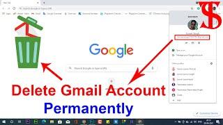 How to delete Gmail account permanently | Delete google Account permanently