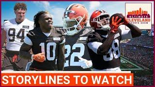 What NON-QB storyline are you most looking forward to during Cleveland Browns OTAs?