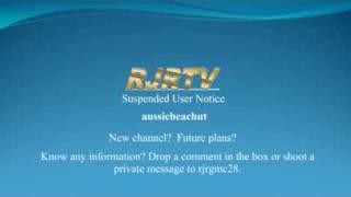 RJRTV: aussiebeachut Suspended?