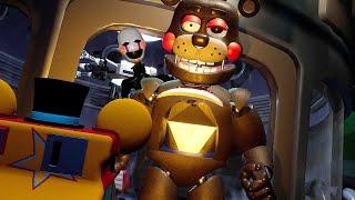 Evil Freddy Lefty & Evil Puppet Gregory Comes out of Hell - FNAF Security Breach