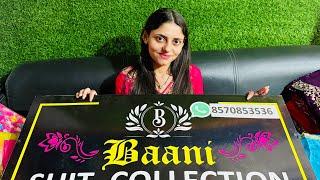 Baani suit collection #latest #latestcollection #viralvideo #videos #youtube #suit