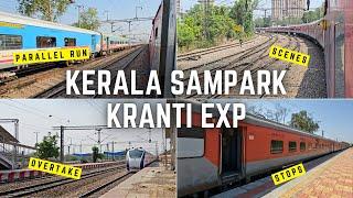 12218 Kerala Sampark Kranti Express : New Delhi to Vasai Road : Indian Railways