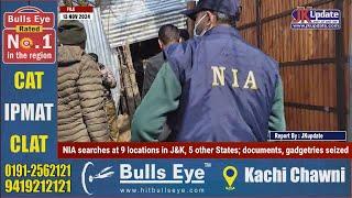 NIA searches at 9 locations in J&K, 5 other States; documents, gadgetries seized