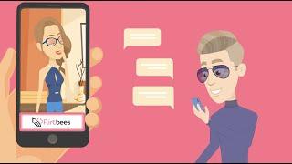 Flirtbees - Best App for Girl Video Chat | How to Chat with Girls for Free