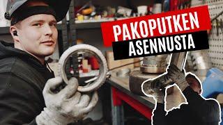 Pakoputken asennusta | 20-2024