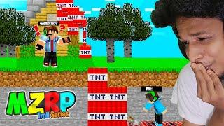 I Trolled My friend with Tree and Tnt  !!! | MZRP | Malayalam | Minecraft |