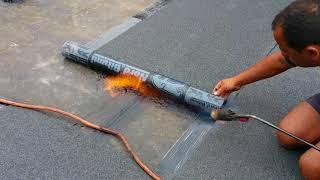 Flat roofing installers London,Torch on high performance licensed installer Aldersbrook