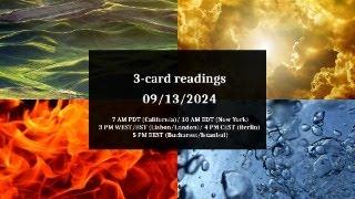 3-card readings 09/13/2024