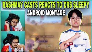 Rashmay Casts Reacts to DRS Sleepy Android Montage  | Clash with kvn #drsgaming