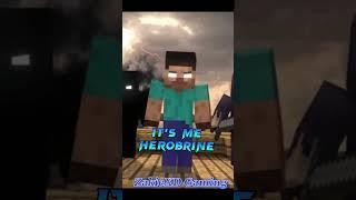 Herobrine Brothers Vs Entity 303 | #shorts #zakiexdgaming #despacito