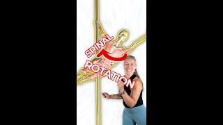 Spinal rotation for pole dancers?