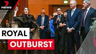 Lidia Thorpe's royal outburst at Parliament House | 7NEWS