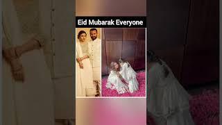 #eidmubarak by #sohaalikhan and her #daughter #eidmubarakstatus #celebration