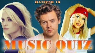1950’s - 2020’s Hits! RANDOM Music Quiz is BACK!  | RANDOM MUSIC QUIZ 10