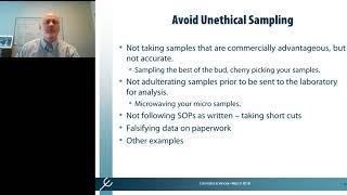 Sampling for Cannabis Testing